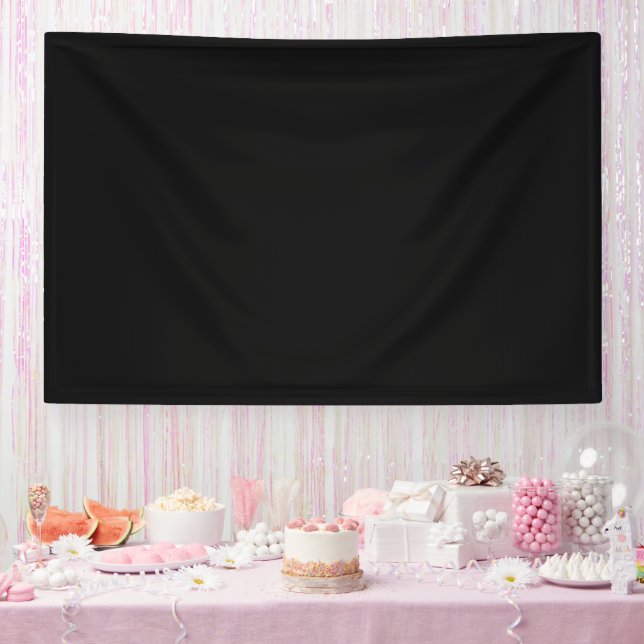 a black and white photo banner (Party)