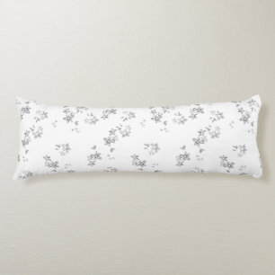 a black and white photo of bubbles on a white back body pillow