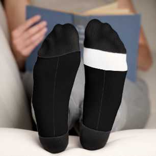 a black and white photo socks
