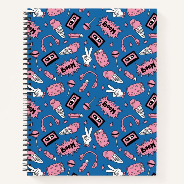 A Blast from the 90s Notebook (Front)