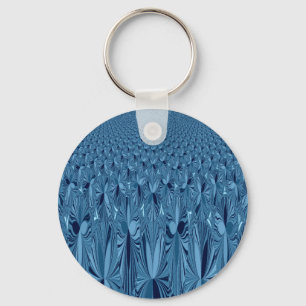 A blend of Blue Keychain
