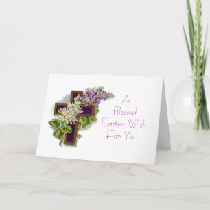 A Blessed Easter Wish Card