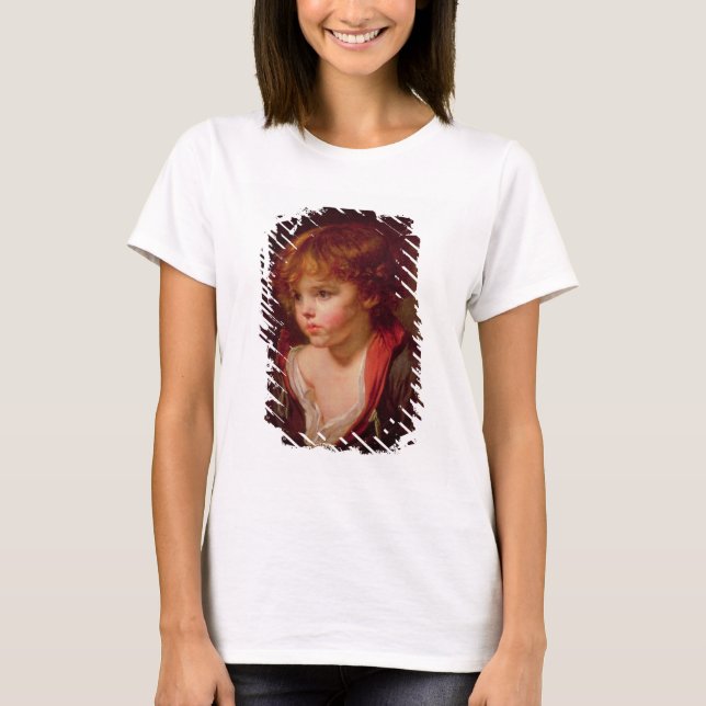 A Blonde Haired Boy with an Open Shirt (Front)
