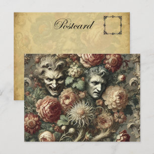 🩸A Bloodvine Production — Gothic Victorian  Holiday Postcard