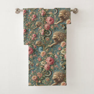A Blooming Mythos – Gothic Victorian  Bath Towel Set