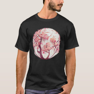 A Blossoming Fashion Statement Cherry Blossom Sphe T-Shirt