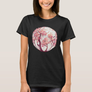 A Blossoming Fashion Statement Cherry Blossom Sphe T-Shirt