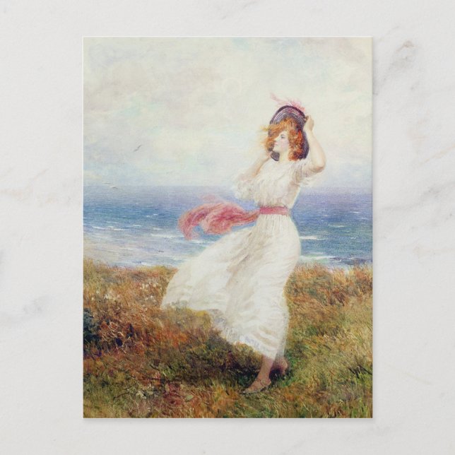A Blow on the Cliffs Postcard (Front)
