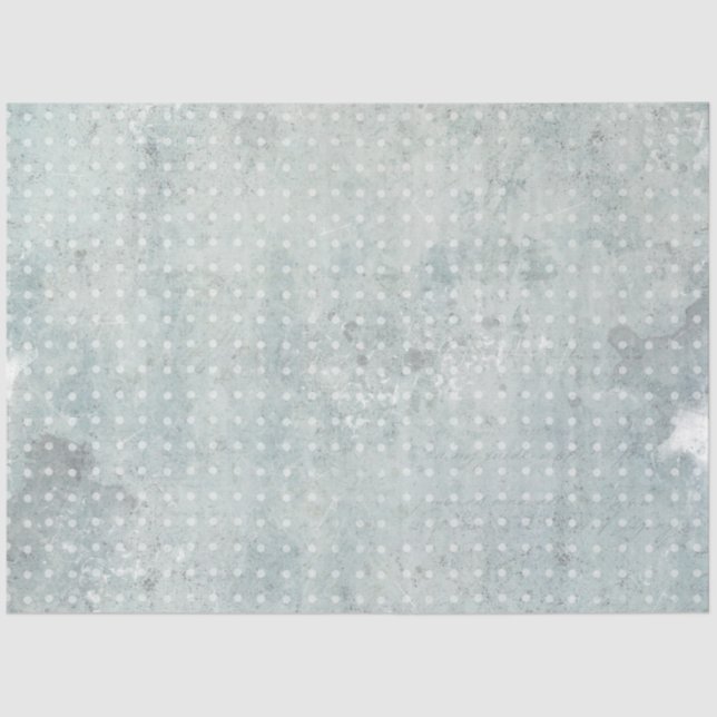 A Blue Alice in Wonderland Series Design 14 Tissue Paper (Front)