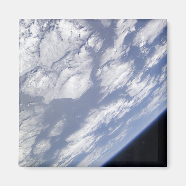 A blue and white part of Earth Magnet (Front)