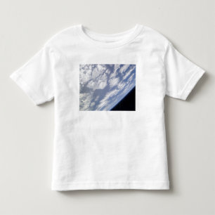 A blue and white part of Earth Toddler T-shirt