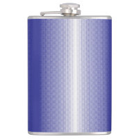 a blue and white striped background