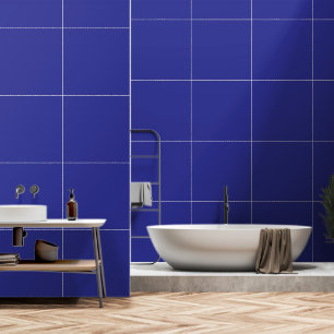 A blue background featuring a prominent white squa wallpaper