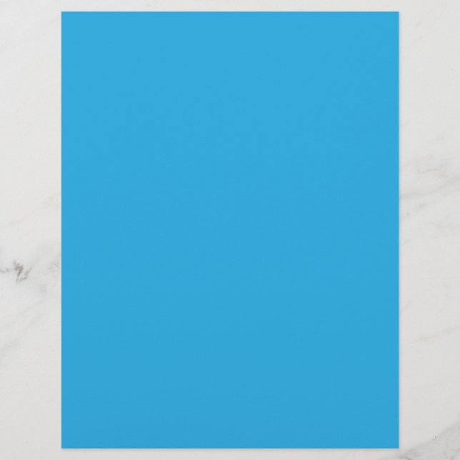 a blue background with a black and white cat on to flyer (Front)