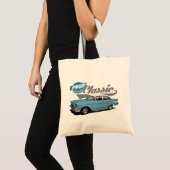 A Blue Classic Tote Bag (Front (Product))