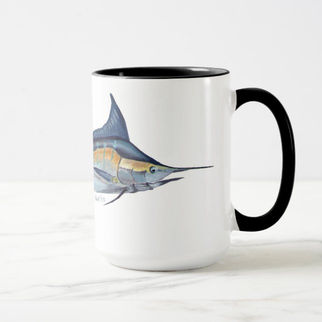 A Blue Marlin mug (Right)