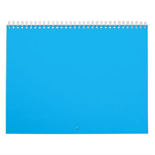 a blue sky with a plane calendar