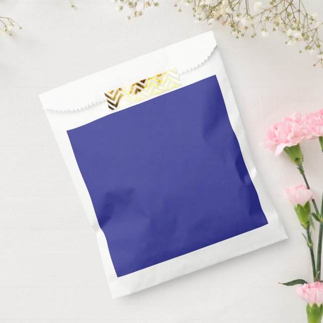 a blue wall with a clock  favour bag (Sealed)