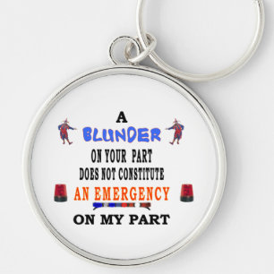 A BLUNDER KEYCHAIN
