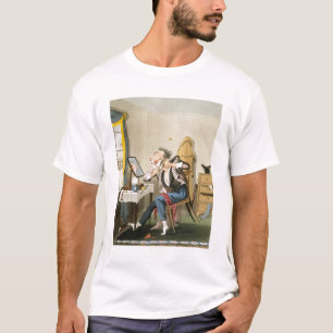 A Blunt Razor, pub. by Hunt, 1827 (coloured etchin T-Shirt