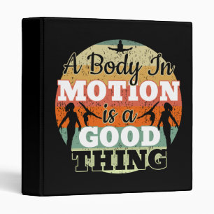 A Body in Motion - Girls Gymnastics Mindset Binder