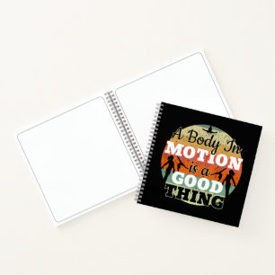 A Body in Motion - Girls Gymnastics Mindset Notebook