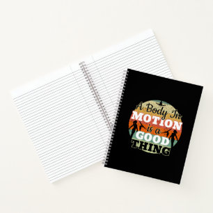 A Body in Motion - Girls Gymnastics Mindset Notebook