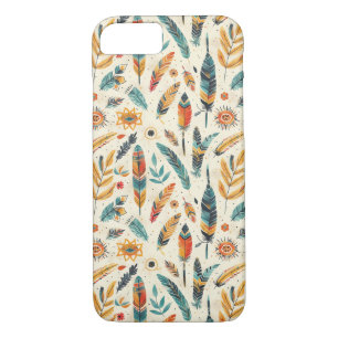 A bohemian-inspired light colored pattern  Case-Mate iPhone case