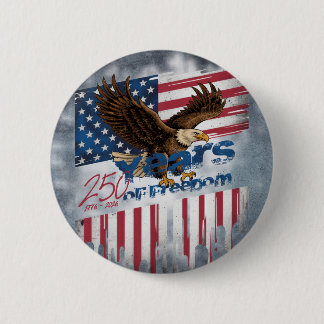 A bold illustration of an American symbol 2 Inch Round Button