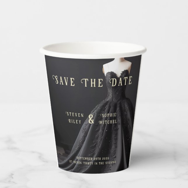 A Bold Statement of Love Paper Cups (Front)