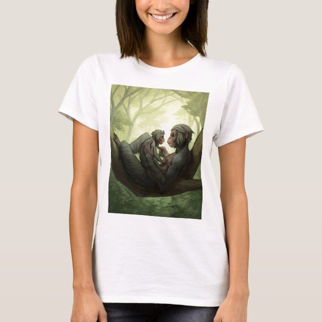 A Bonobo Mother's Love T-Shirt (Front)