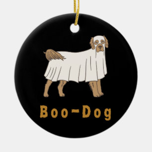 "A Boo-Dog" Halloween Ornament for Dog Mom