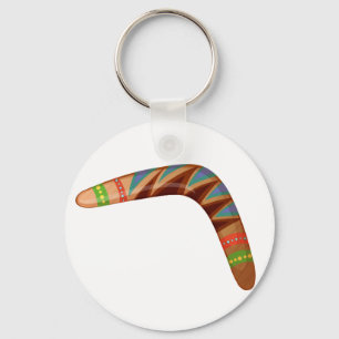 A boomerang keychain