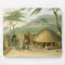 A Boosh-Wannah Hut, plate 7 from 'African Scenery