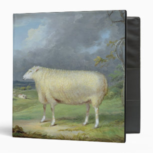 A Border Leicester Ewe (oil on canvas) Binder