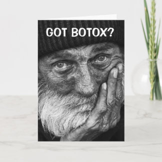A BOTOX ? Carte de vœux