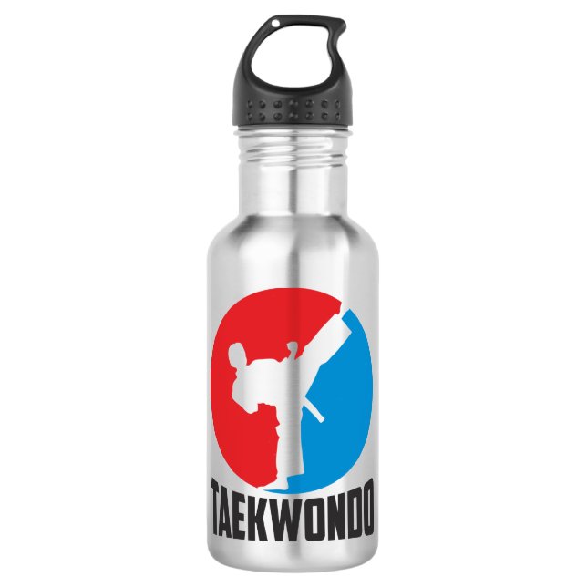 A bottle of water. Taekwondo (Front)