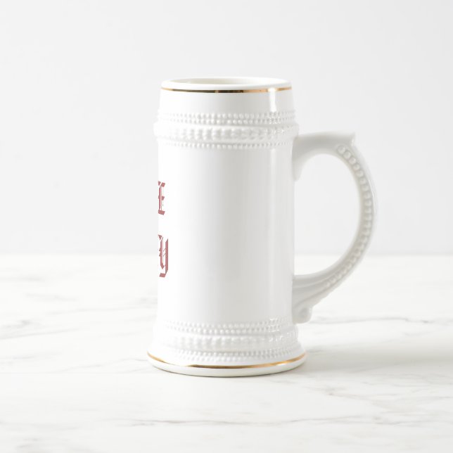 A BOUDE STOREY STEIN (Right)