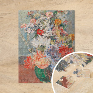 A Bouquet of Summer Flowers August Rieger Jigsaw Puzzle