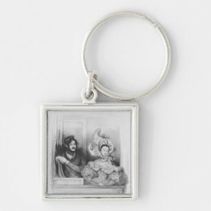A box at the Theatre Italien, engraved by Frey Keychain