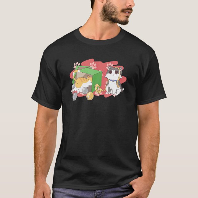 A Box Of Cat For You  Men Women Ee T-Shirt (Front)