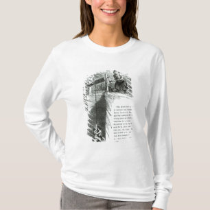 A boy and girl being wound up a mine shaft T-Shirt
