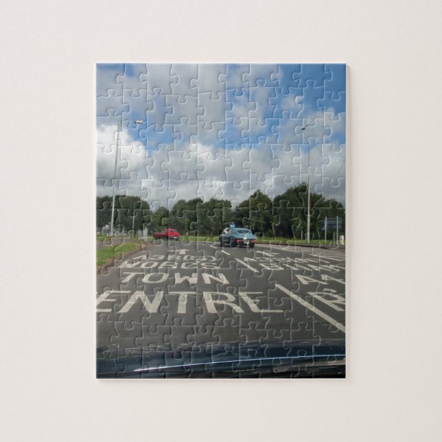 A Brace Of E-Types Jigsaw Puzzle (Vertical)