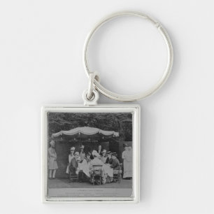 A Breakfast Party at Osbourne Keychain