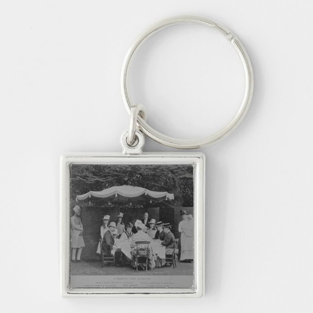 A Breakfast Party at Osbourne Keychain (Front)
