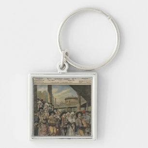 A Breton wedding right in Paris Keychain