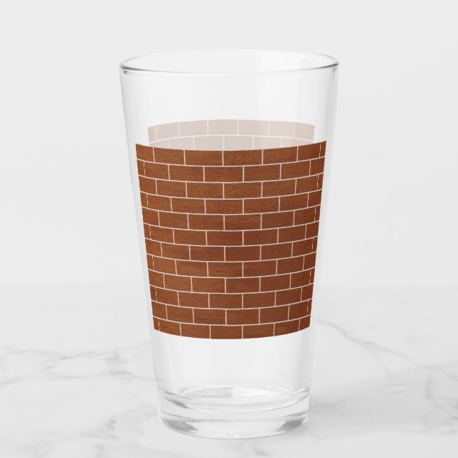 A Brick Wall Glass (Front)