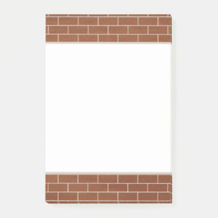A Brick Wall - Special Post-it Notes