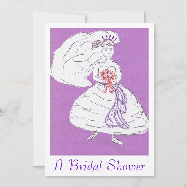 A Bridal Shower Invitation (Front)
