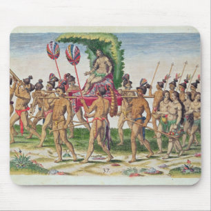 A Bride is Carried Mouse Pad